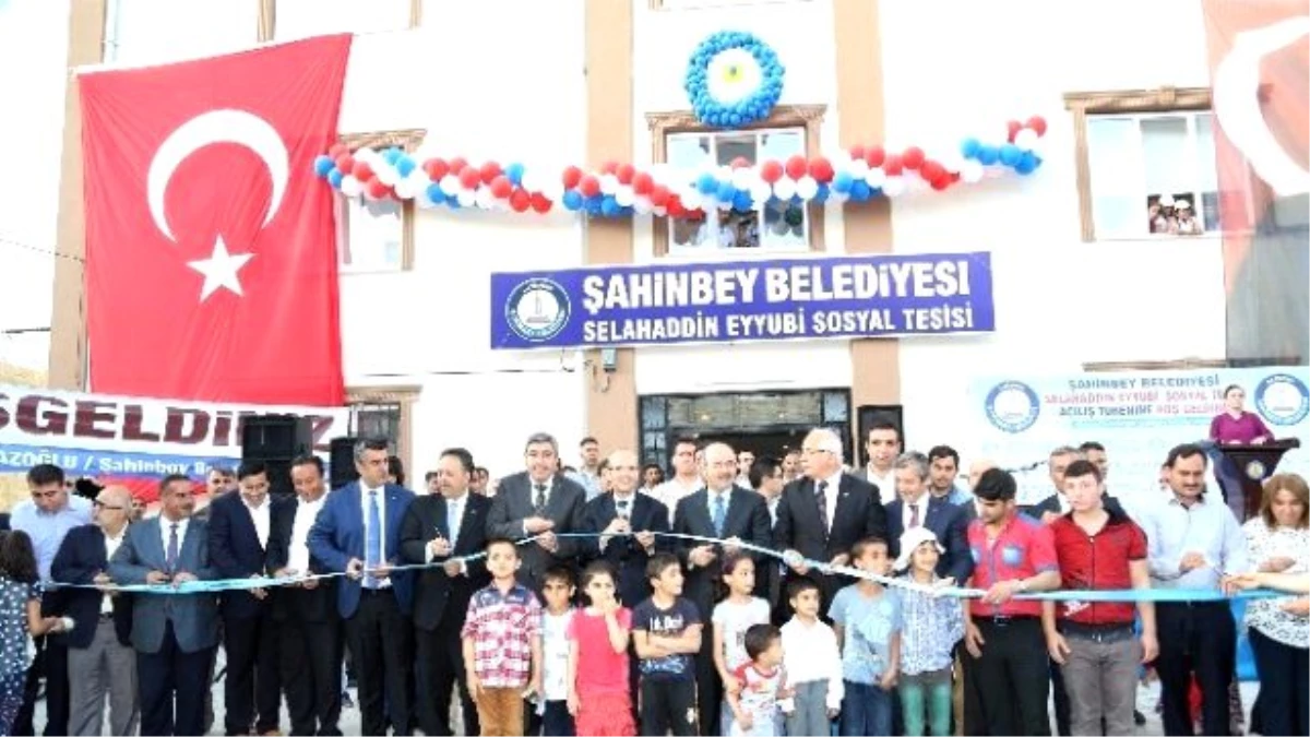 Şahinbey Belediyesi\'nin 72. Sosyal Tesisi Açıldı
