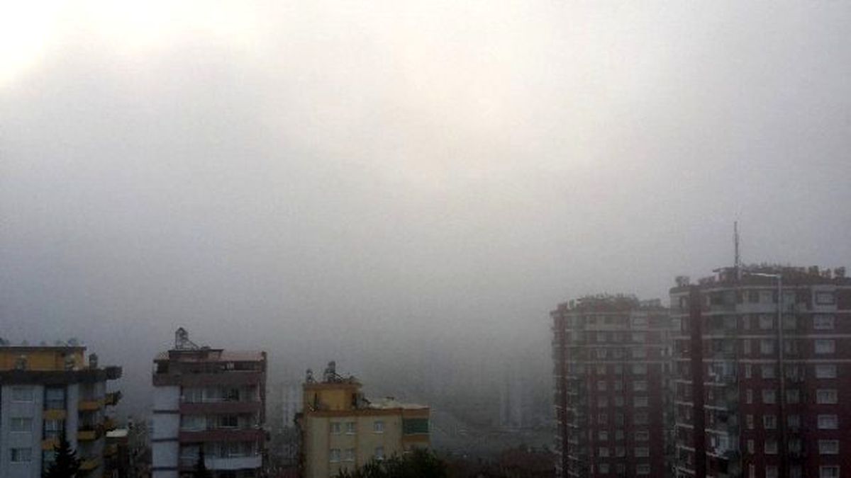 Adana Güne "Sis"Le Uyandı