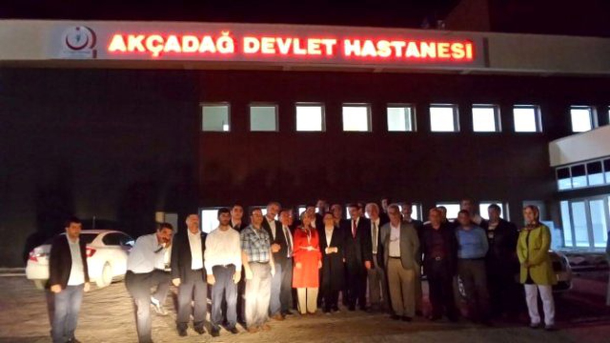 Çalık, Alikanlılar Derneği\'ni ve Akçadağı\'ı Ziyaret Etti