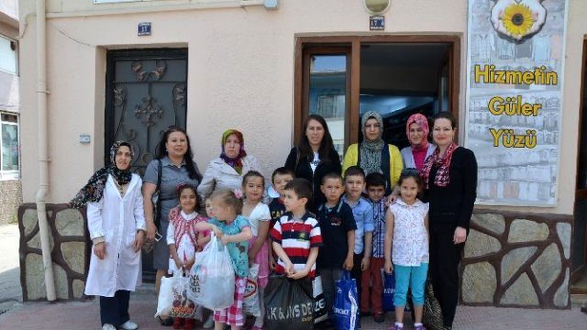 Çitosan İlkokulu Ana Sınıfı Öğrencilerinden Örnek Davranış