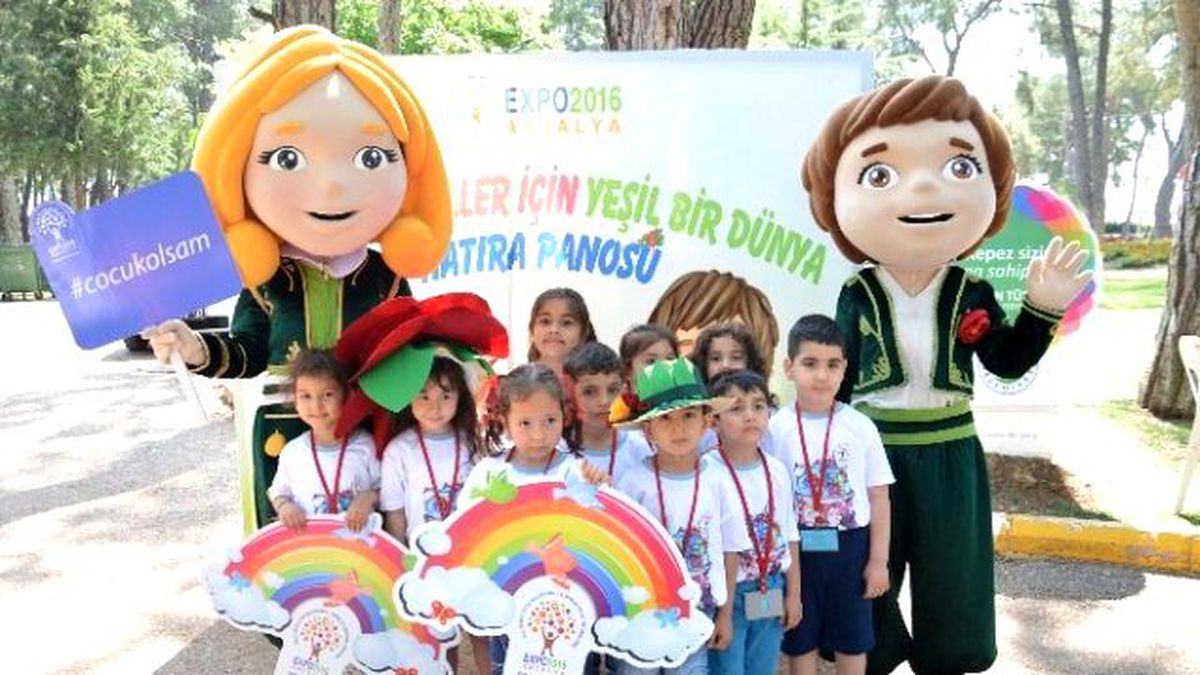 Çocuklar, '4.eko Okullar Çevre Şenliği'Nde Buluştu