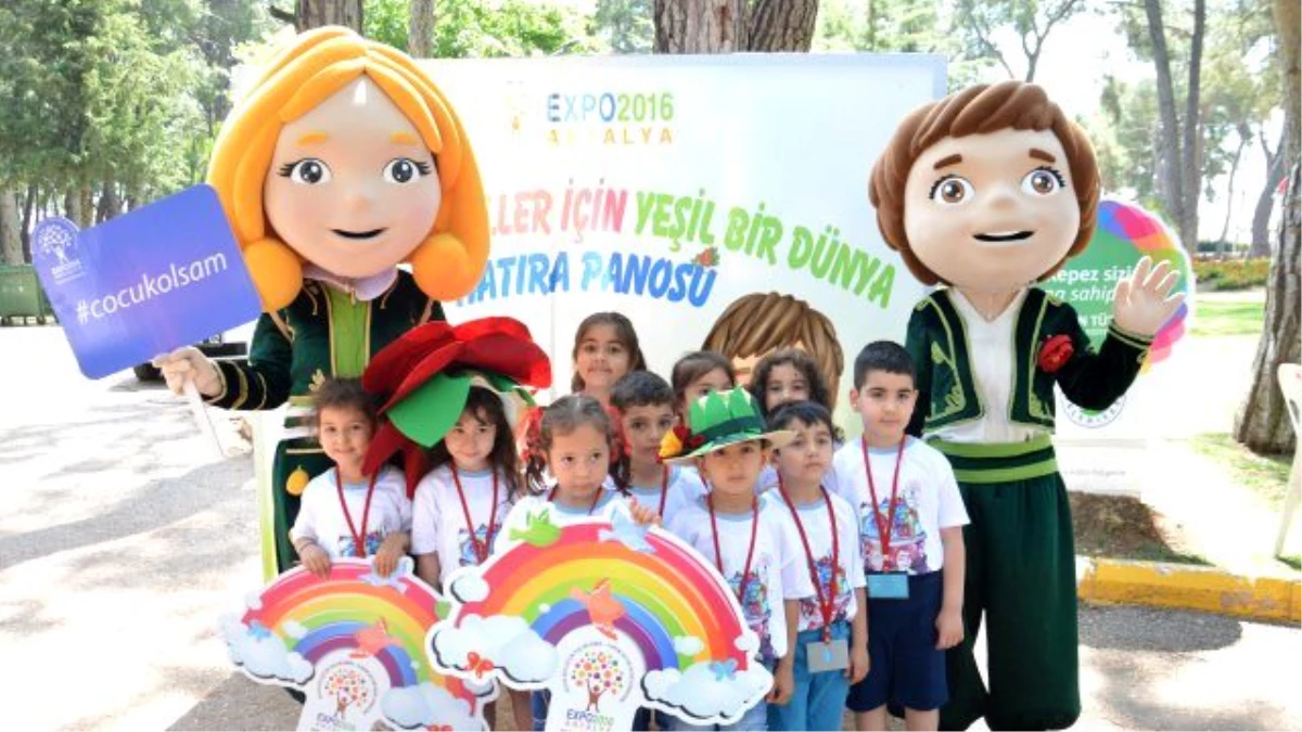 Çocuklar, 4'ncü Eko Okullar Çevre Şenliği'nde Buluştu