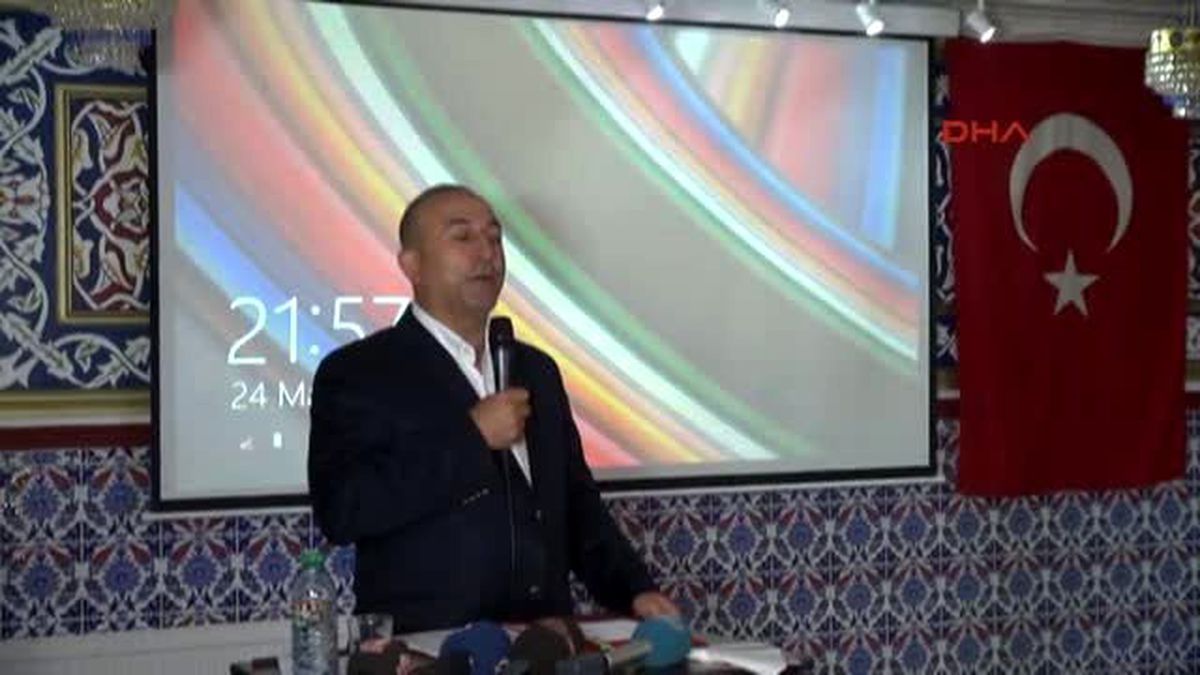 Dışişleri Bakanı Çavuşoğlu: Şer Cephesine Karşı Milletimin de Bir Hesabı Var 1