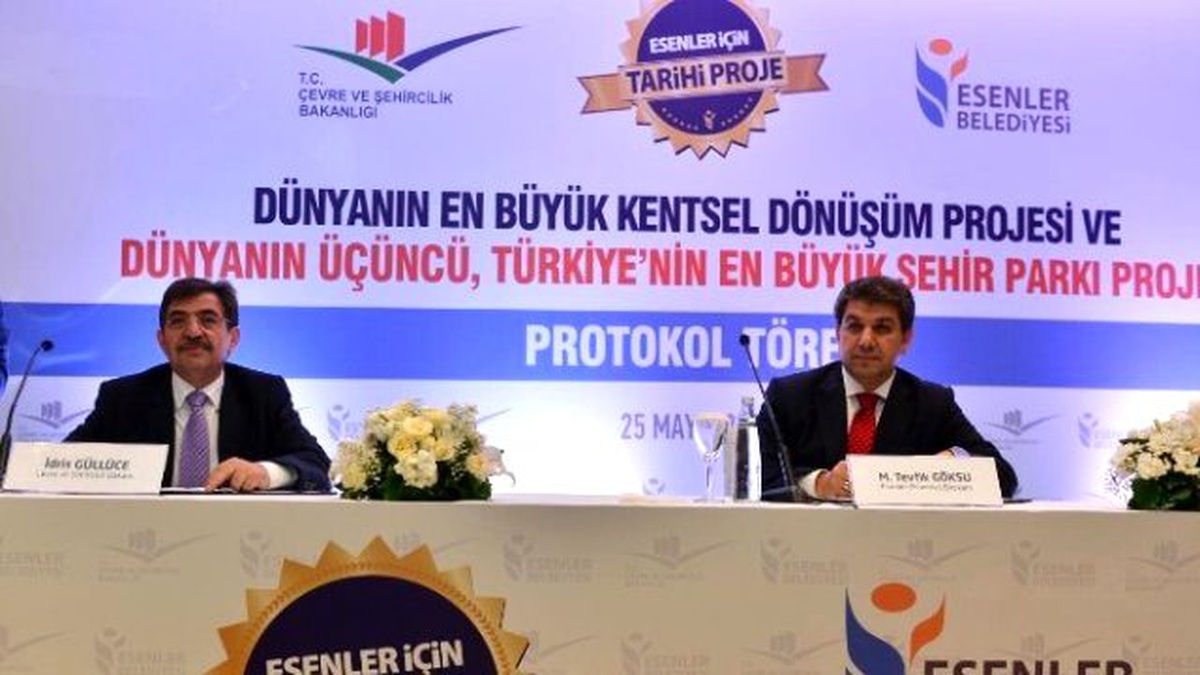 Esenler\'in Tarihi Projesinin Protokolü İmzalandı