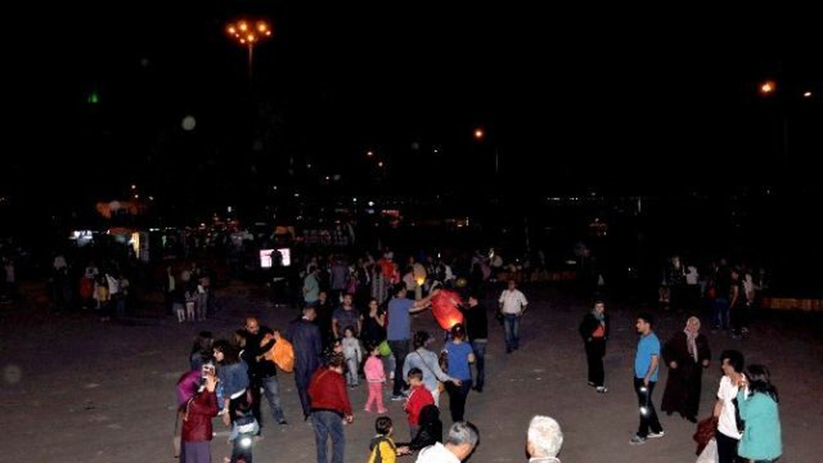 Giresun\'da Dilek Fenerleri Uçuruldu