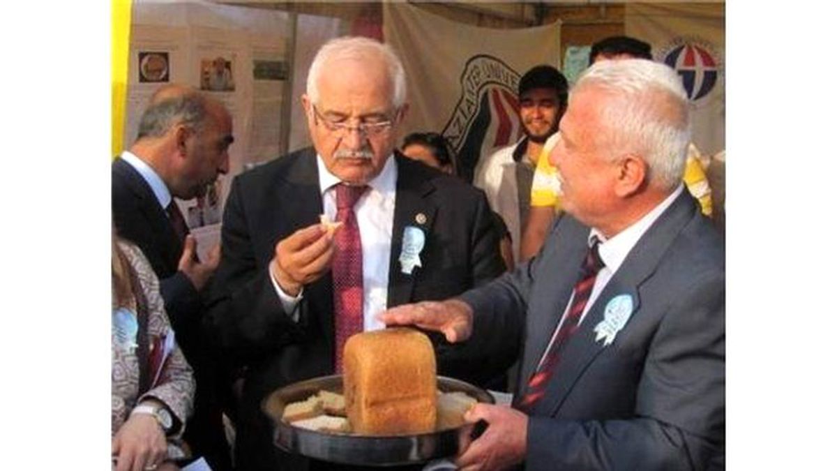 Milletvekili Erdoğan\'a Araban\'da Bayatlamayan Ekmek İkramı