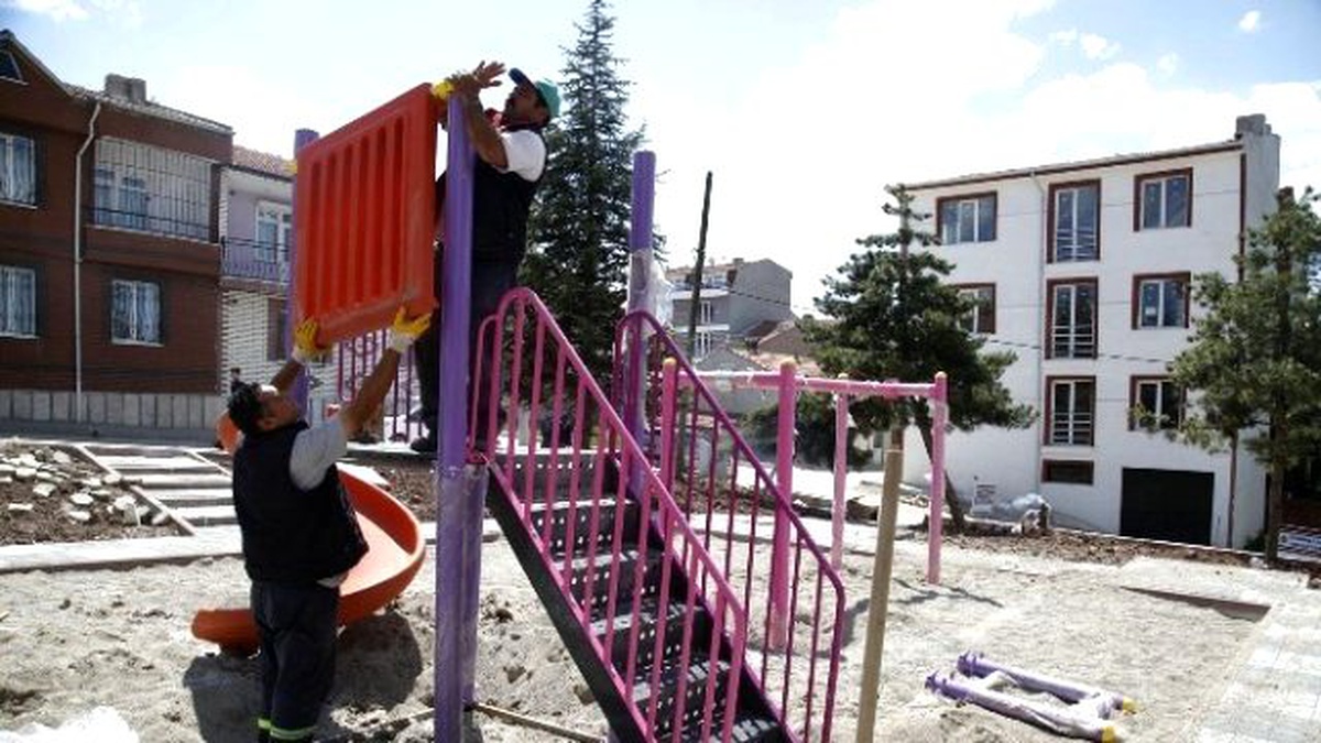 Odunpazarında Park Çalışmaları