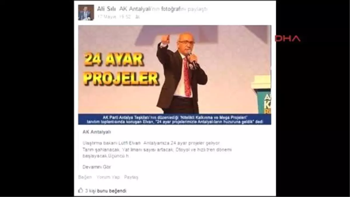 Okul Müdüründen AK Parti Paylaşımı