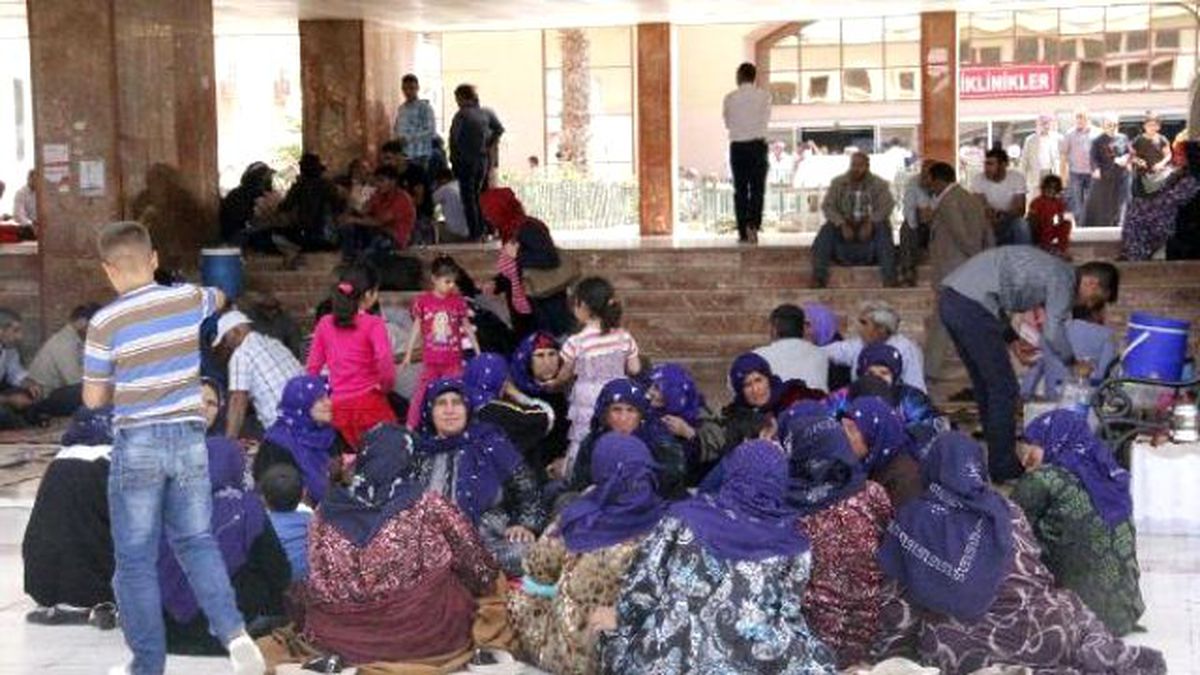 Şanlıurfa\'da Hastane Bahçesi Otele Döndü