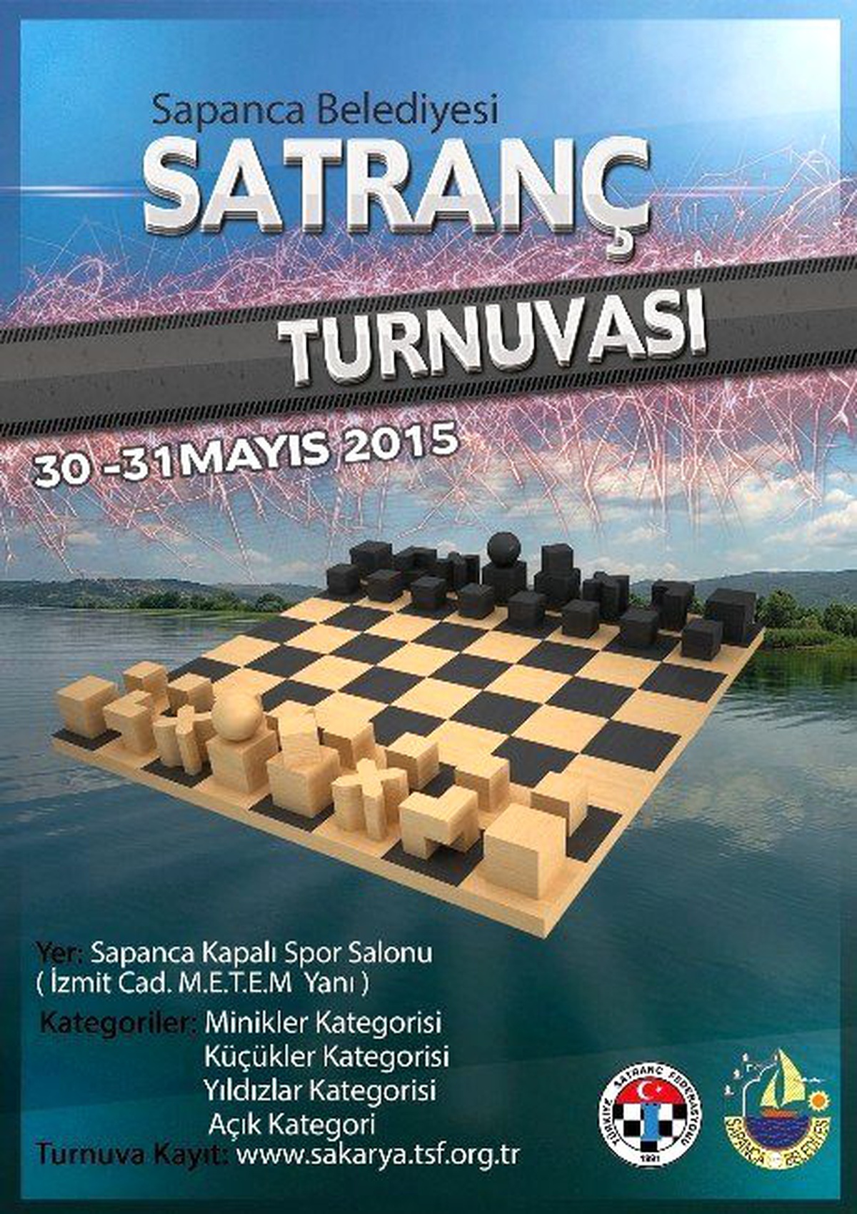 Sapanca Belediyesi Satranç Turnuvası Yapılacak