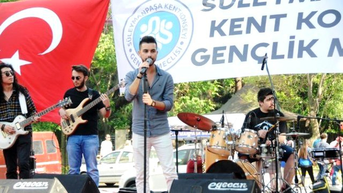 Süleymanpaşalı Gençler Gençlik Müzik Şenliği ile Coştu