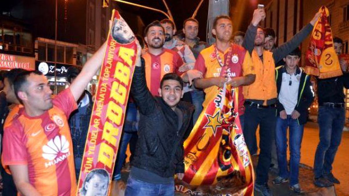 Ağrı\'da Galatasaray Coşkusu