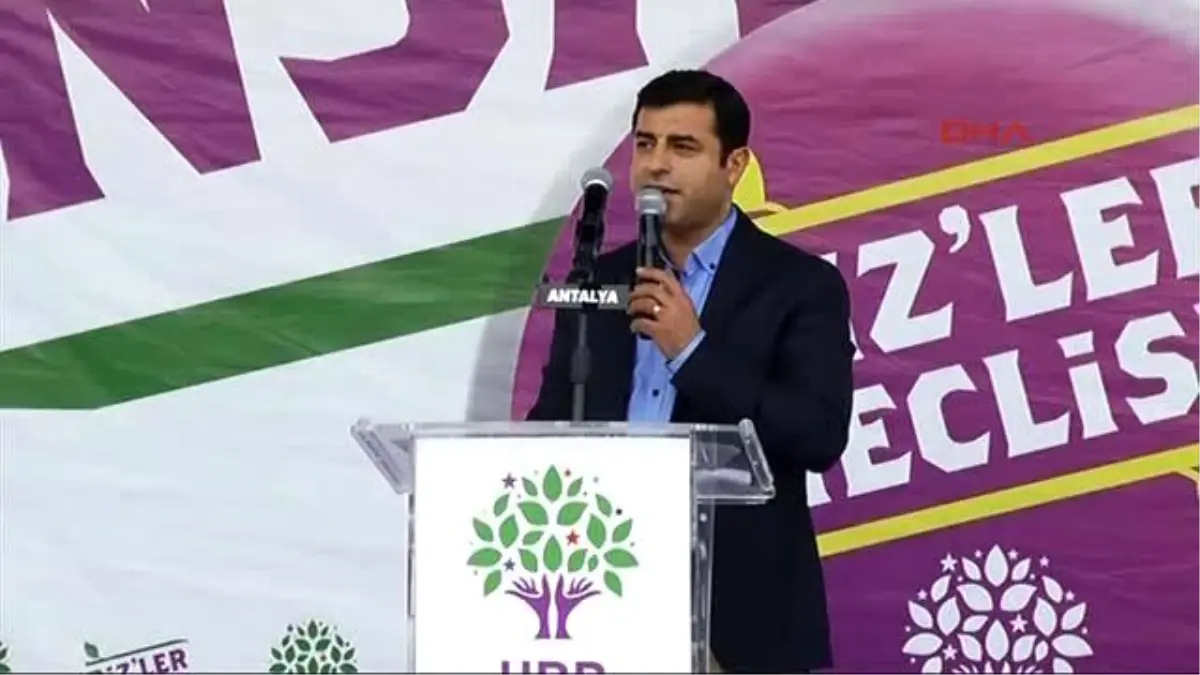 Antalya - Demirtaş Kazlıçeşme\'de Yapmak İstediğimiz Mitinge İzin Verilmemiş.