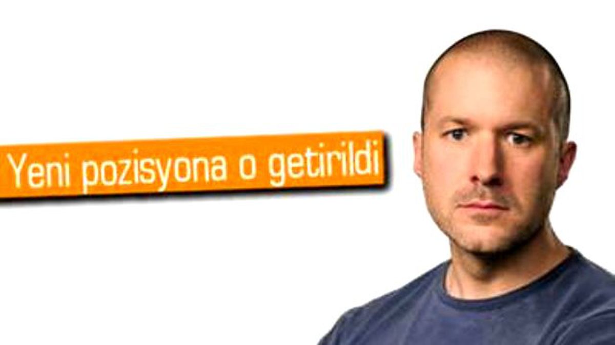 Apple\'ın İlk Tasarım Şefi Jony Ive Oldu