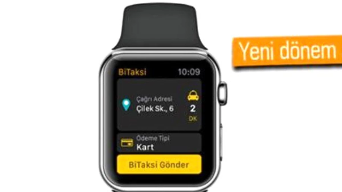 Bitaksi, Apple Watch İçin Uygulama Geliştirdi