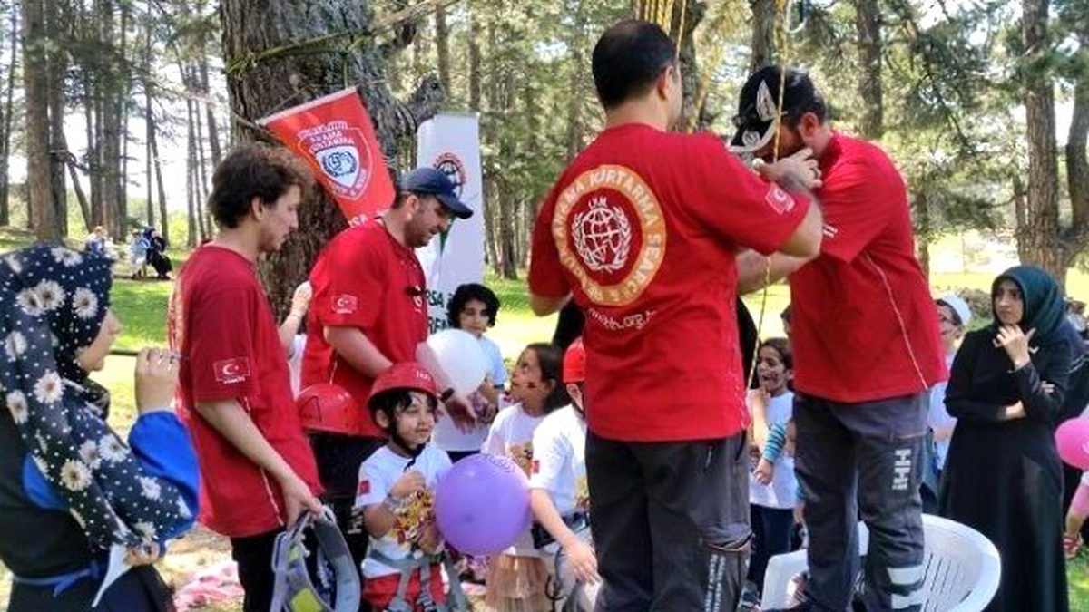 Çocuklar Kocayayla\'da Doyasıya Eğlendi