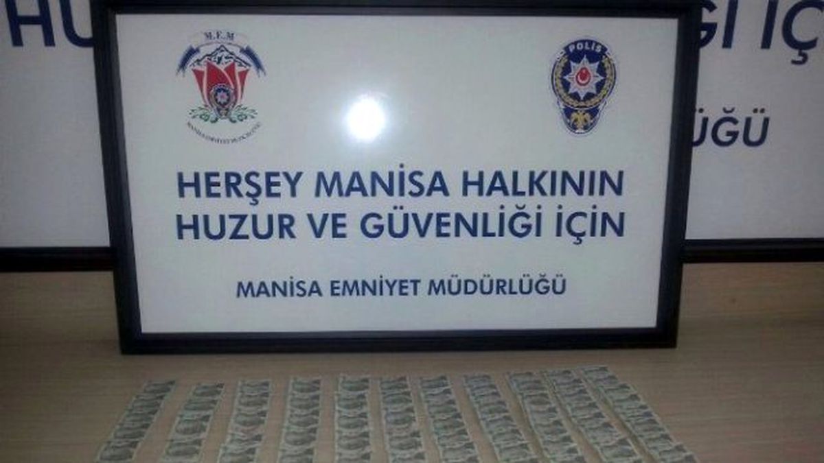 Manisa\'da Sahte Para Operasyonu