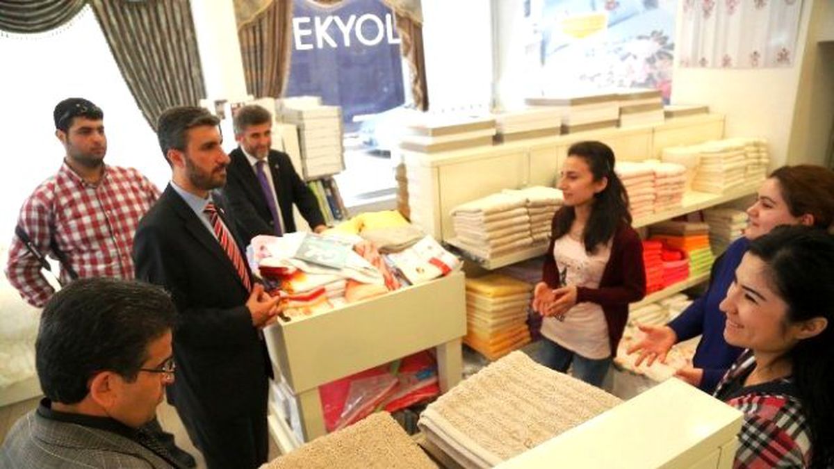 Milli İttifak Adayları, Esnafların Sorunlarını Dinliyor