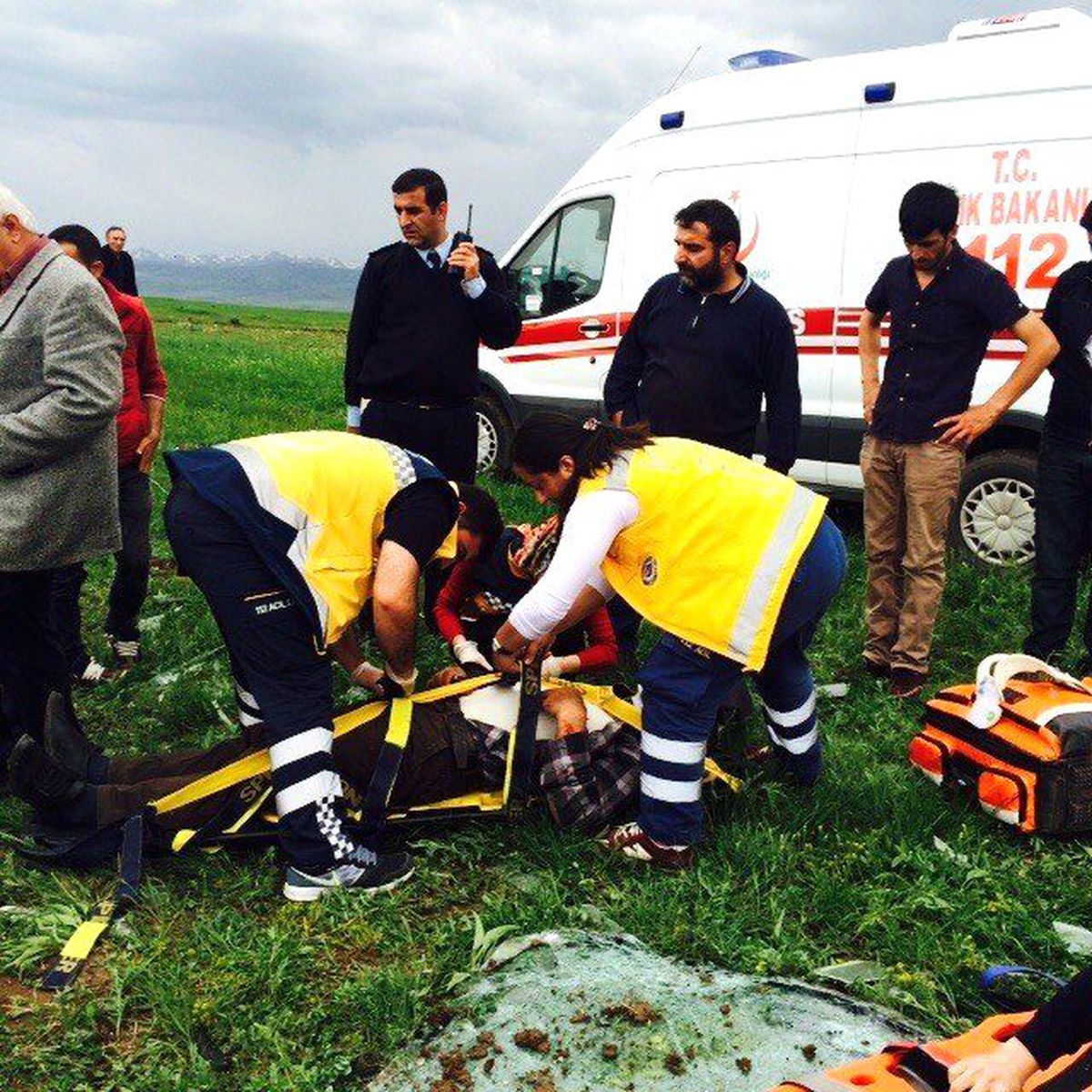 Pasinler\'de Trafik Kazası: 1 Yaralı
