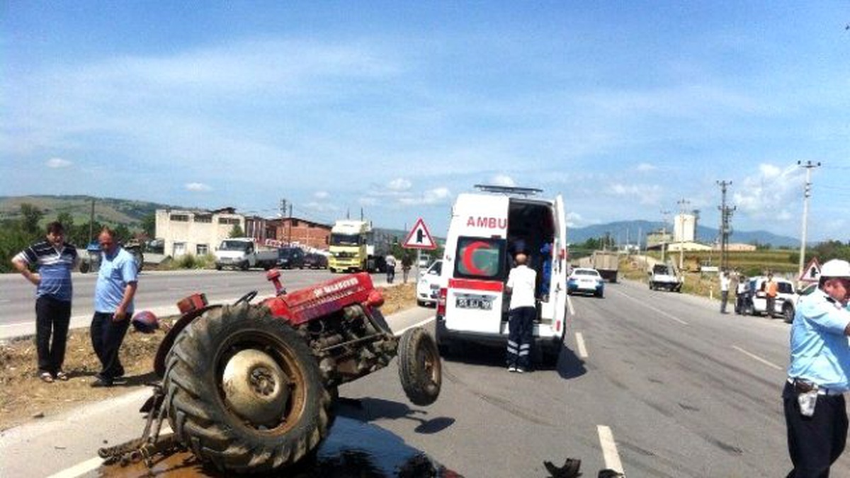 Samsun\'da Trafik Kazası: 1 Ölü, 1 Yaralı