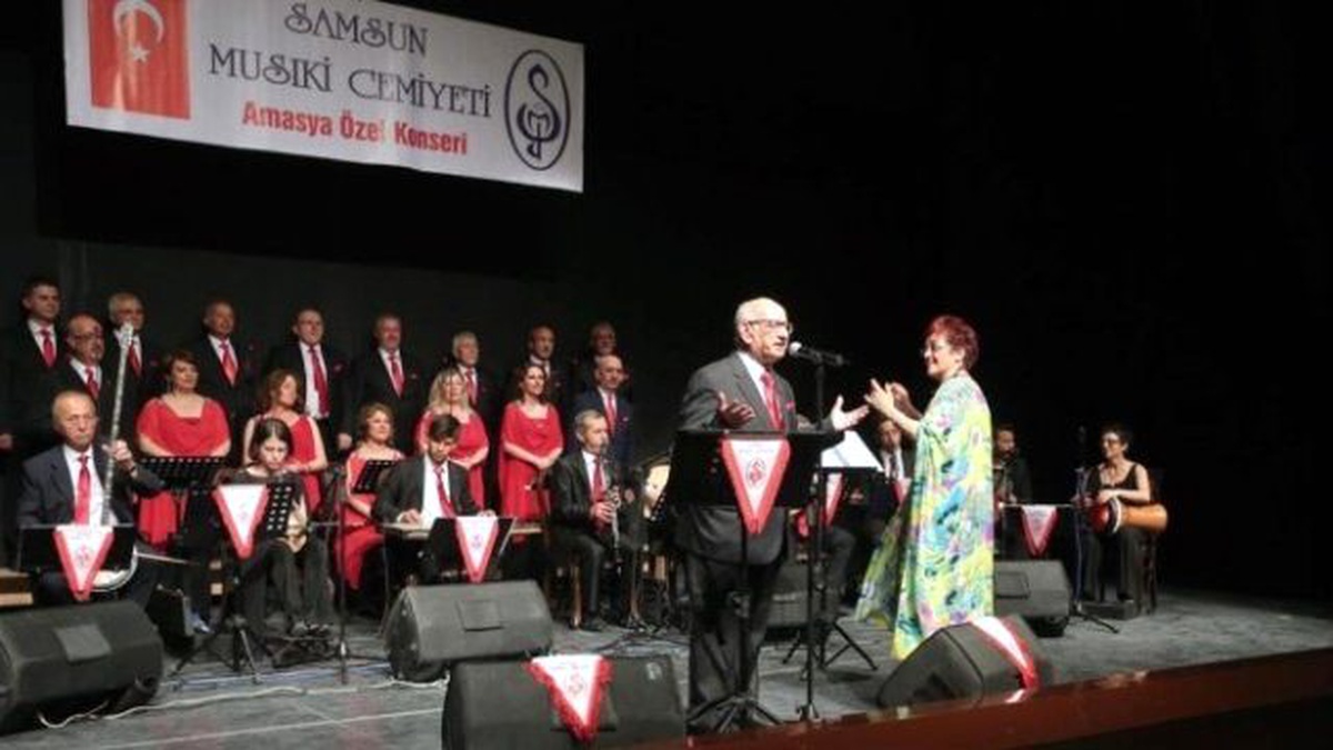 Samsun Musiki Cemiyeti Amasya\'da Konser Verdi