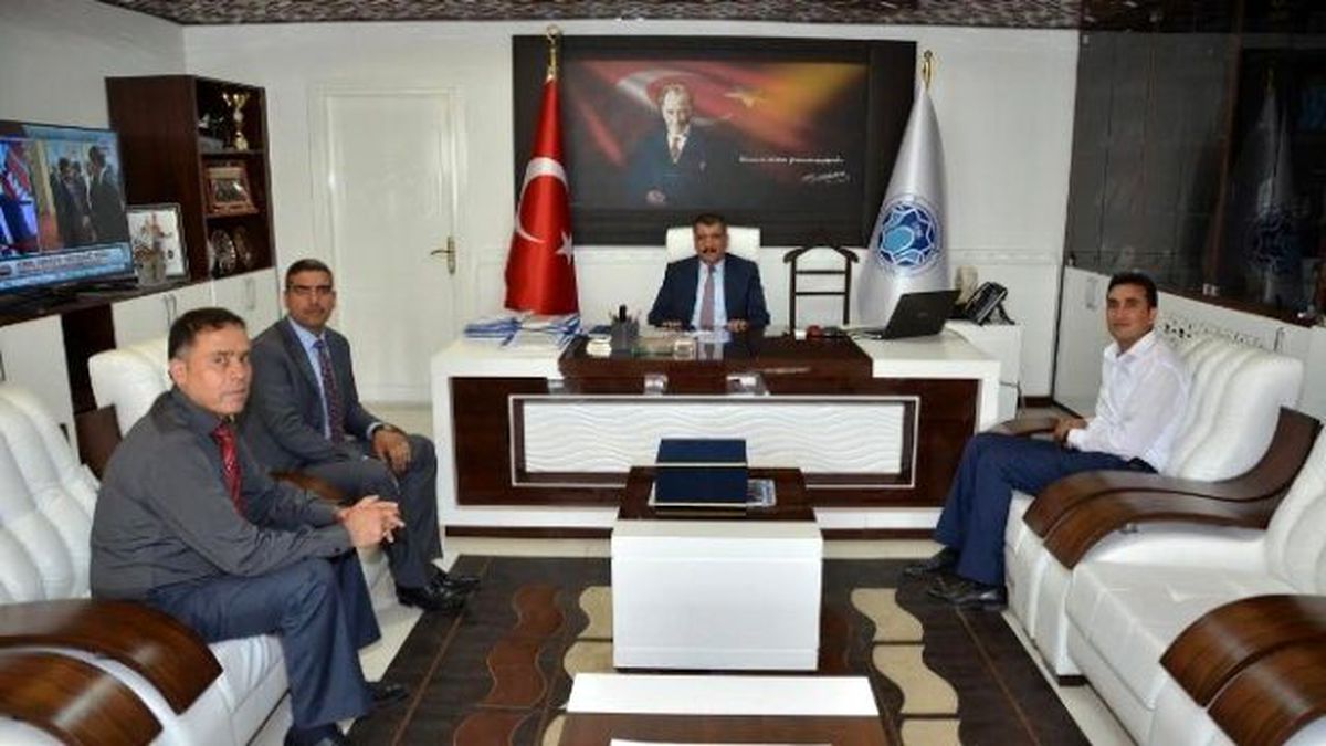Bem-bir-sen Yönetiminden Başkan Gürkan\'a Ziyaret