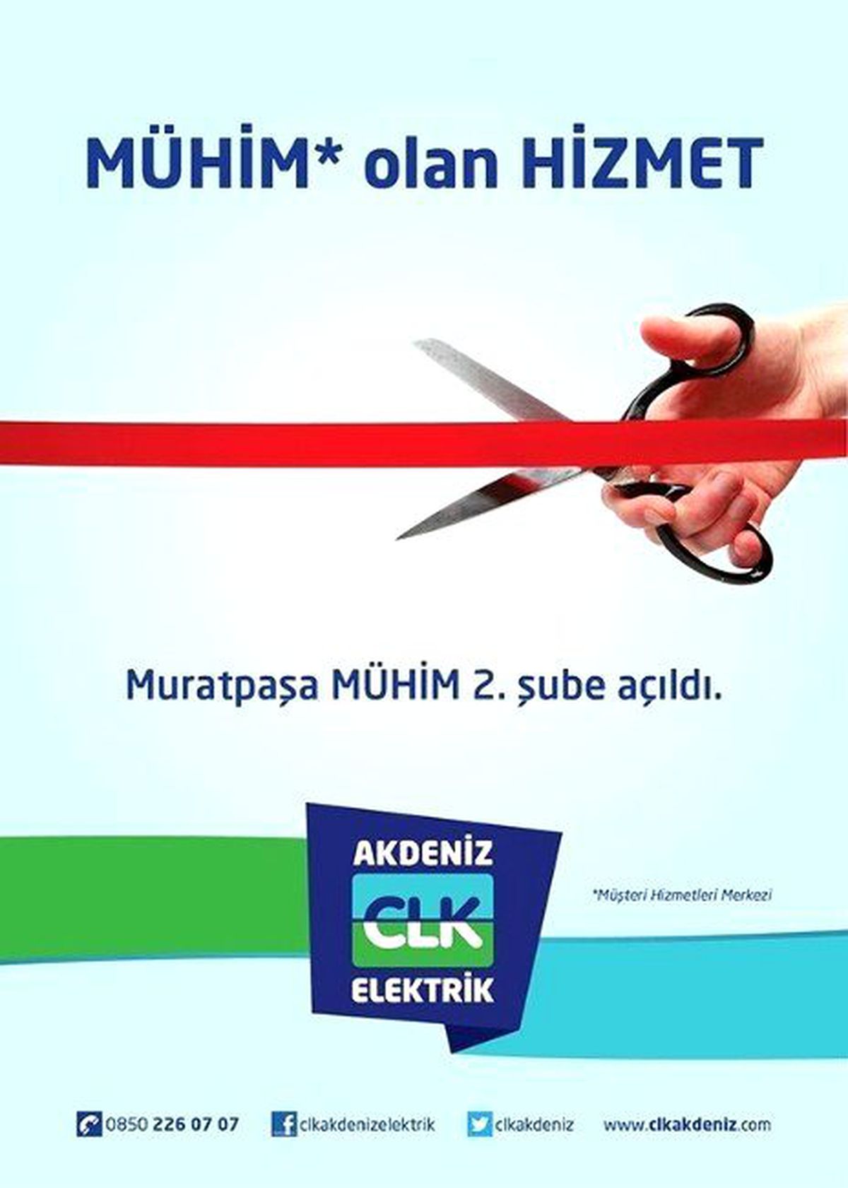 Clk, Muratpaşa\'da 2. Müşteri Hizmet Merkezini Açtı
