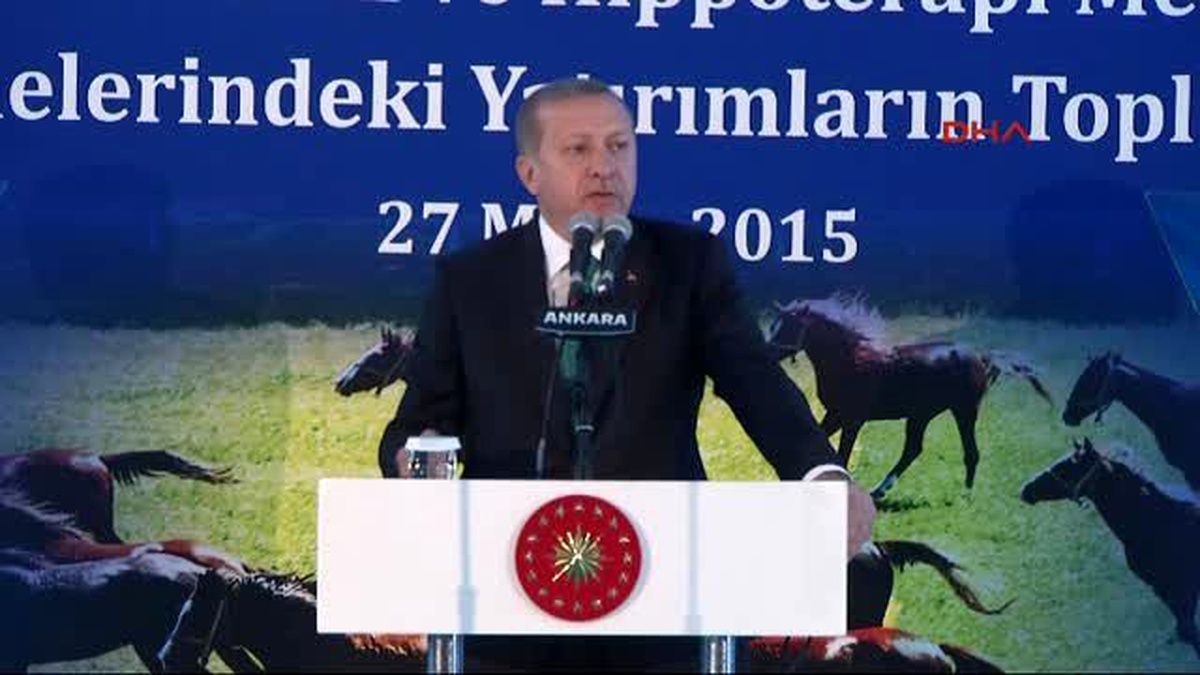 Cumhurbaşkanı Erdoğan, Arap Atı Tanıtım ve Hippoterapi Merkezi ile Tigem İşletmeleri\'ndeki...
