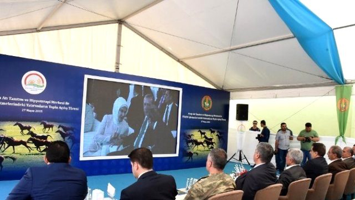 Cumhurbaşkanı Erdoğan Canlı Bağlantıyla Ceylanpınar\'daki Açılışa Katıldı
