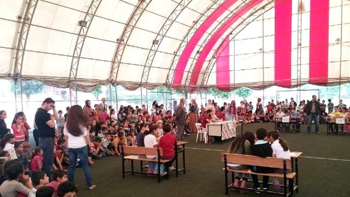 Halı Sahada Bilgi Yarışması Yapıldı