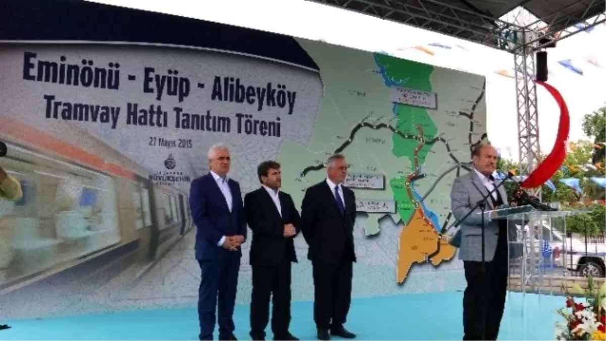 Kadir Topbaş: "Tramvaylar Elektriği Raylardan Alacak"