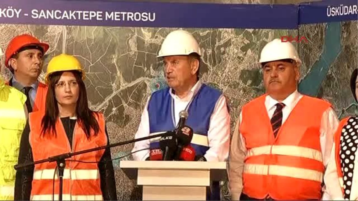 Kadir Topbaş Üsküdar-Ümraniye-Çekmeköy-Sancaktepe Metrosuna İlk Kaynağı Yaptı