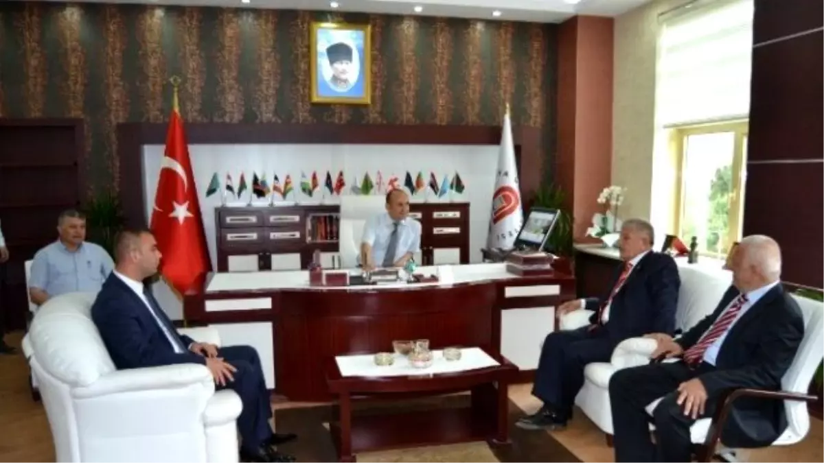 Mehmet Sarı\'dan Amasya Üniversitesine Ziyaret