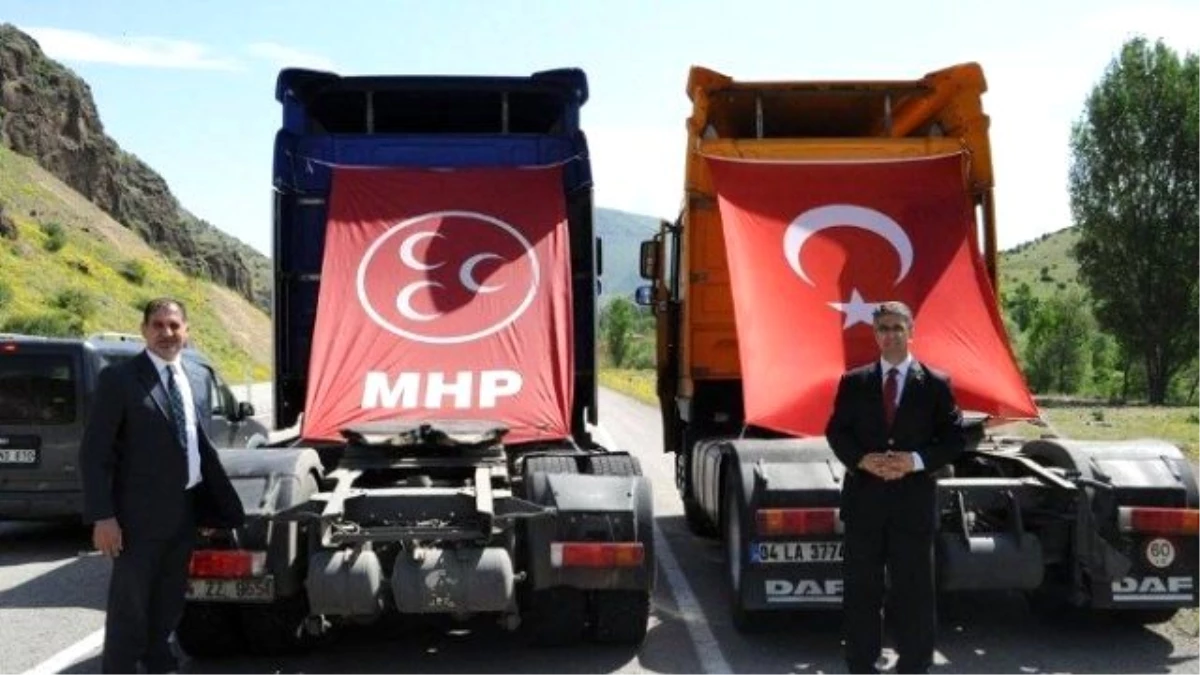 MHP Adayları Aydın ve Kaya Şenka\'ya, Akşar ve Bardız\'da…