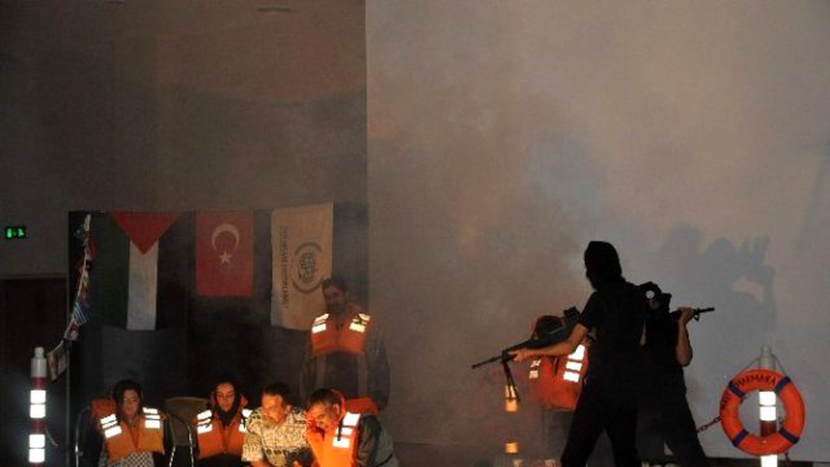 3. Fotoğraf Mavi Marmara Seydişehir\'de Sahnelendi