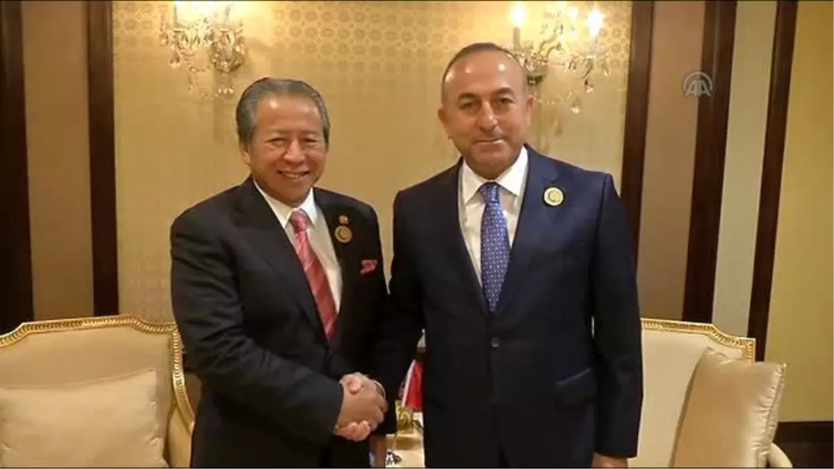 Çavuşoğlu-Aman Görüşmesi