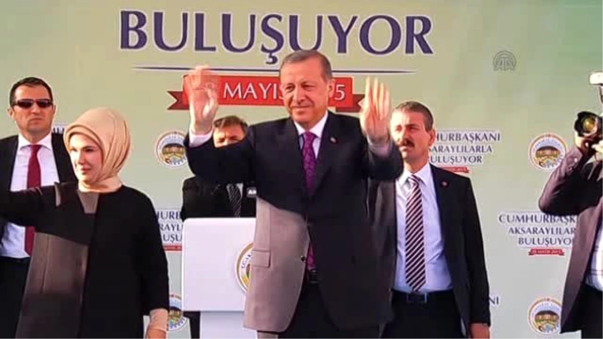 Erdoğan: "Milletimize Tepeden Bakanları Sizinle Alaşağı Ettik"