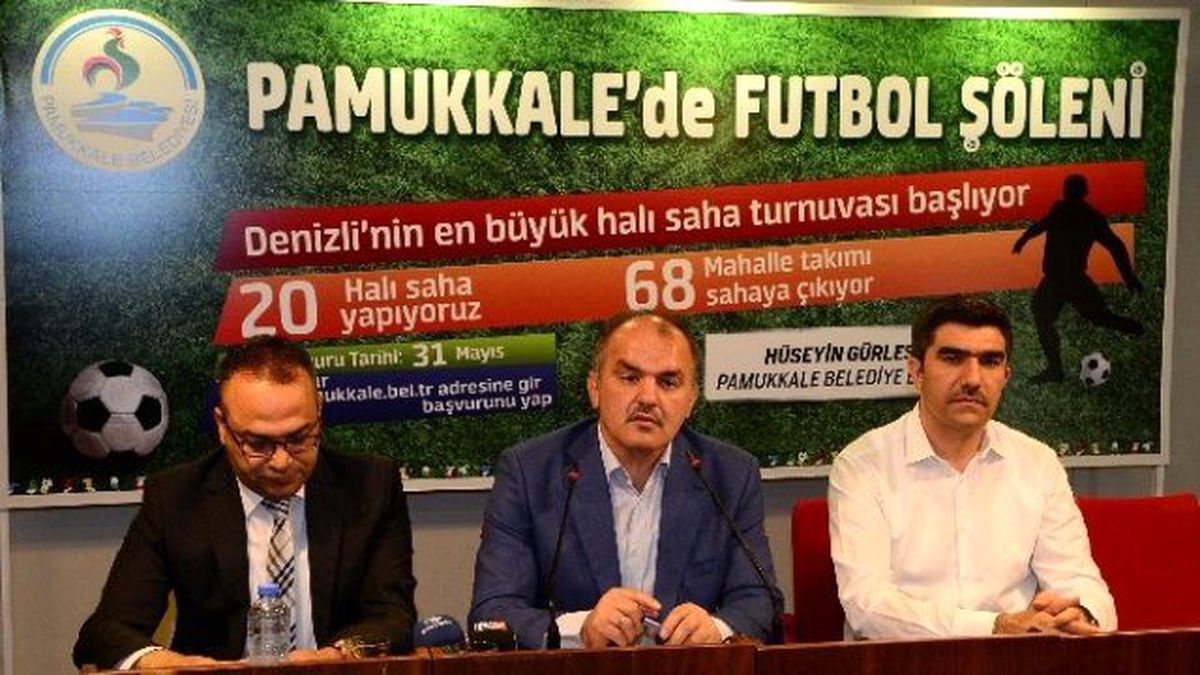 Pamukkale\'de Futbol Turnuvası Düzenlenecek