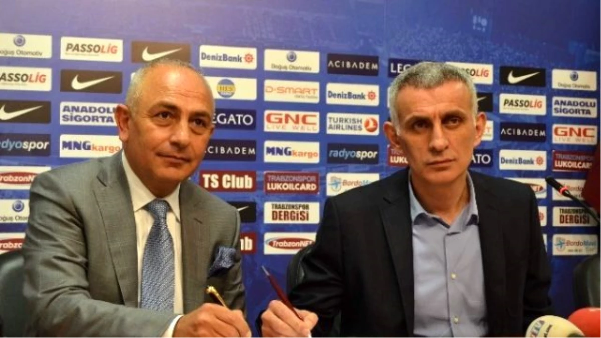 Trabzonspor Sportif Direktör Süleyman Hurma ile Sözleşme İmzaladı