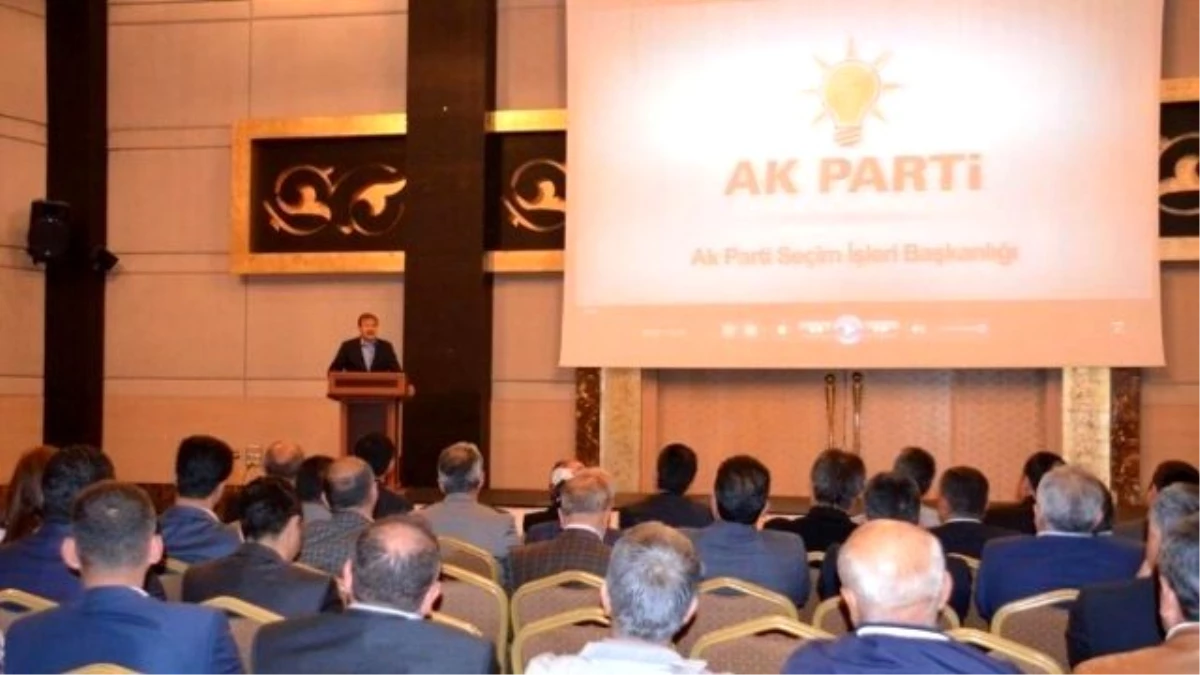 AK Parti Konya Seçim Çalışmalarını İstişare Etti