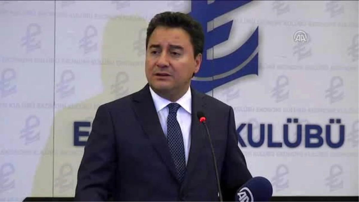 Ali Babacan Ekonomi Kulübünün Programında Konuştu (3)