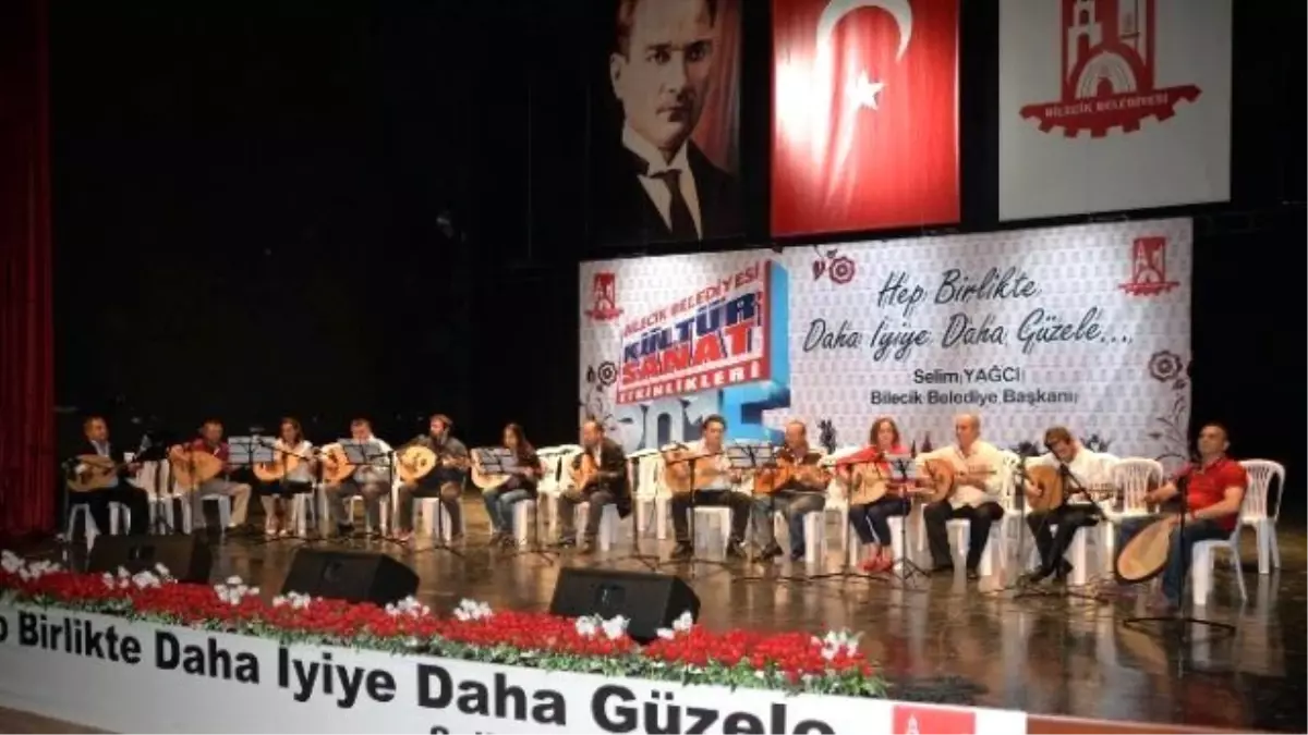 Bilecik Belediyesi Müzik Kurslarında 350 Kursiyer Daha Mezun Oldu