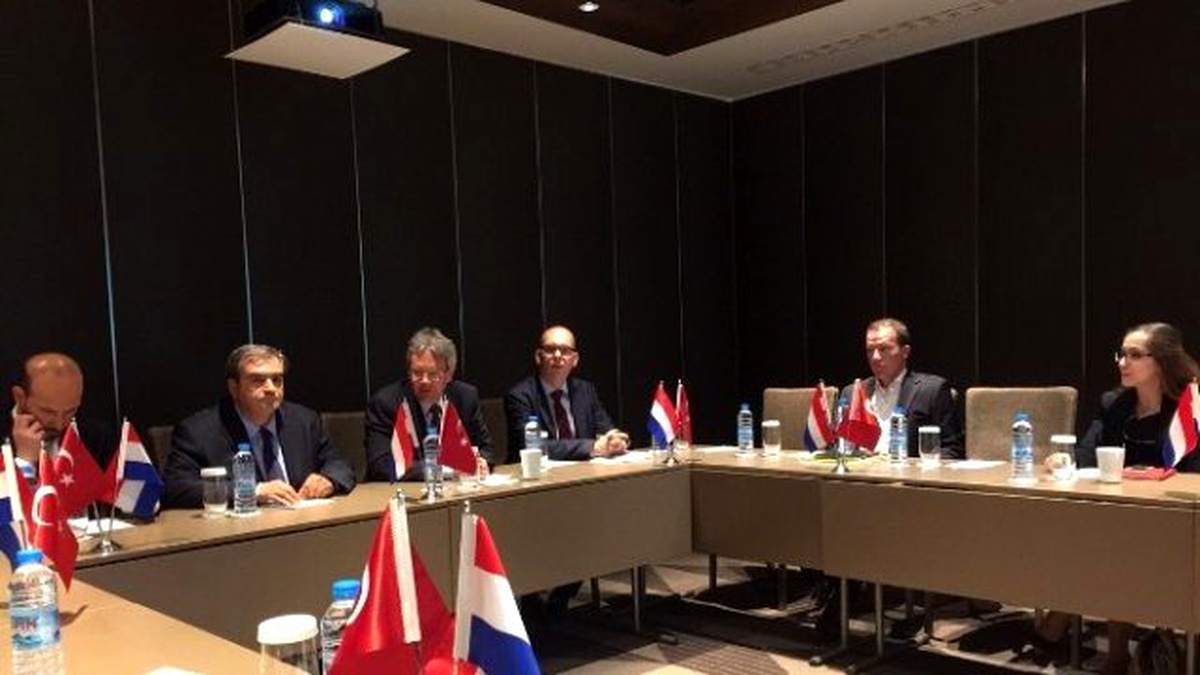 Büyükelçi Keller ve Hollanda Ticaret Heyeti Çka\'da