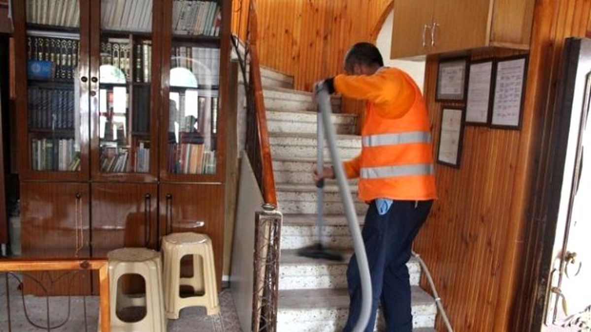 Camilerde Ramazan Temizliği
