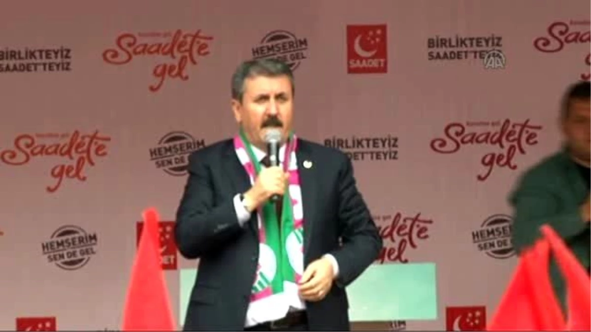 Destici: "Siyaset Meydanında Kayıkçı Kavgası Yaşanıyor"