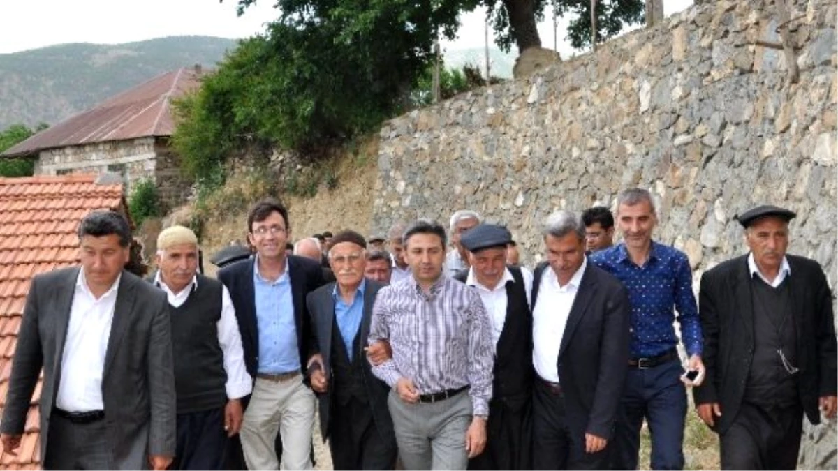 Grup Başkanvekili Ahmet Aydın, Köy Gezilerine Devam Ediyor