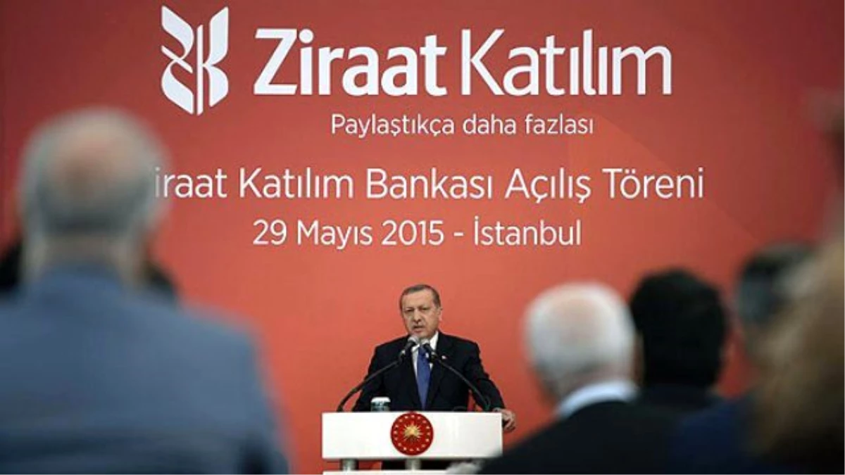 Ziraat Katılım Bankası\'nı, Erdoğan Açtı