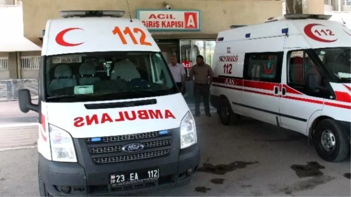 Ambulans Şoförü Darp Edildi