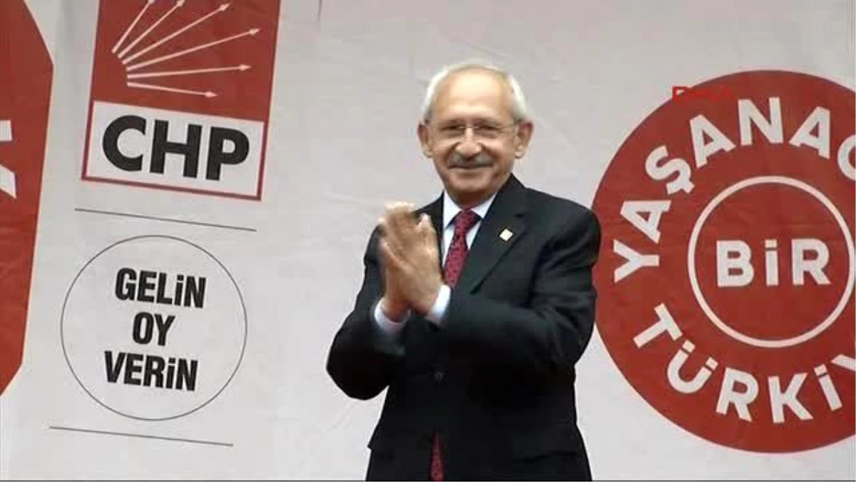 Çankırı - CHP Lideri Kılıçdaroğlu Partisinin Çankırı Mitinginde Konuştu