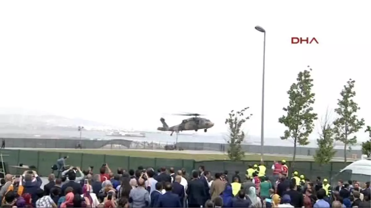 Erdoğan\'ın Helikopteri Son Anda İnmekten Vazgeçti